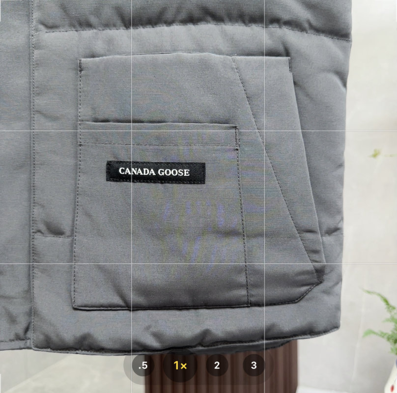 Canada Goose Classic Down Vest Replica - Stone Grey view