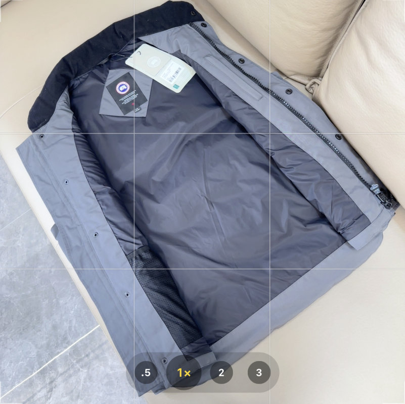 Canada Goose Classic Down Vest Replica - Stone Grey view