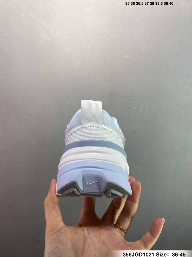 Nike V2K Runtekk White Grey Low-Top Running Shoe view