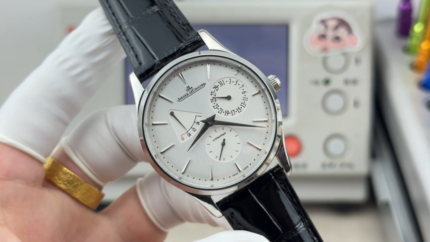 Jaeger-LeCoultre Master Ultra Thin Reserve de Marche 39mm Silver Dial Rep Watch