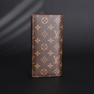 Louis Vuitton Brazza Monogram Eclipse Long Wallet Replica view 5