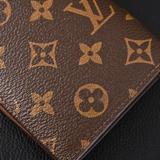 Louis Vuitton Brazza Monogram Eclipse Long Wallet Replica view 6