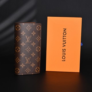 Louis Vuitton Brazza Monogram Eclipse Long Wallet Replica view 7