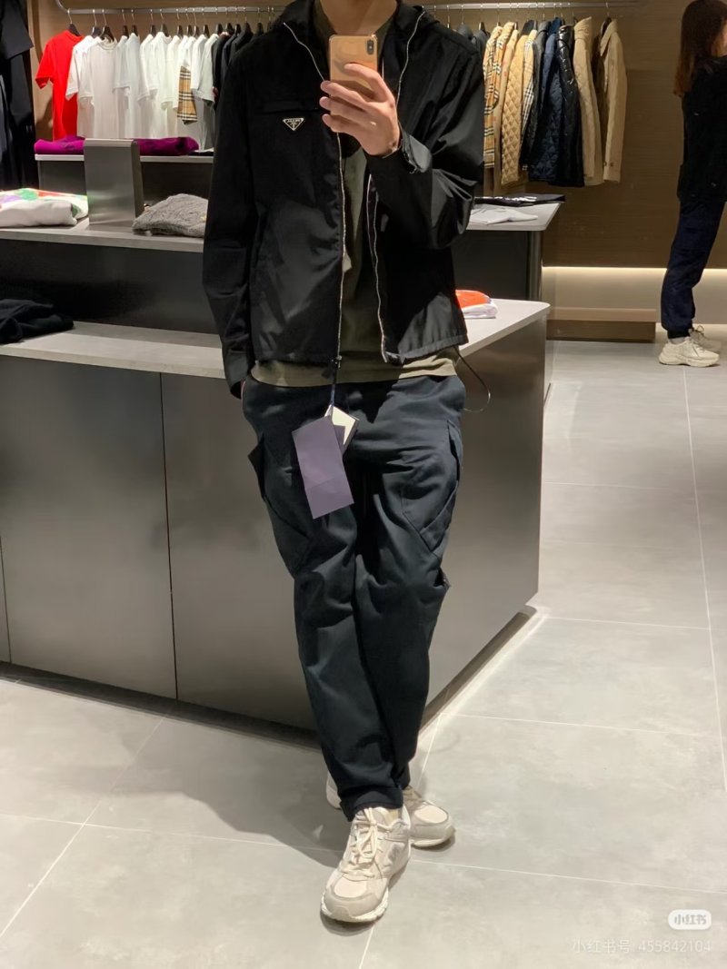 Prada Black Nylon Lightweight Jacket view