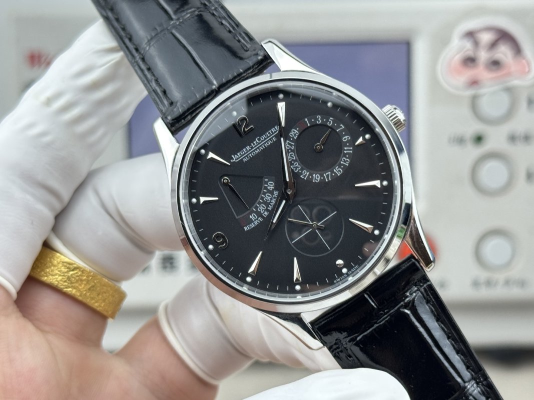 Jaeger-LeCoultre Master Ultra Thin Reserve de Marche Black Dial 39mm