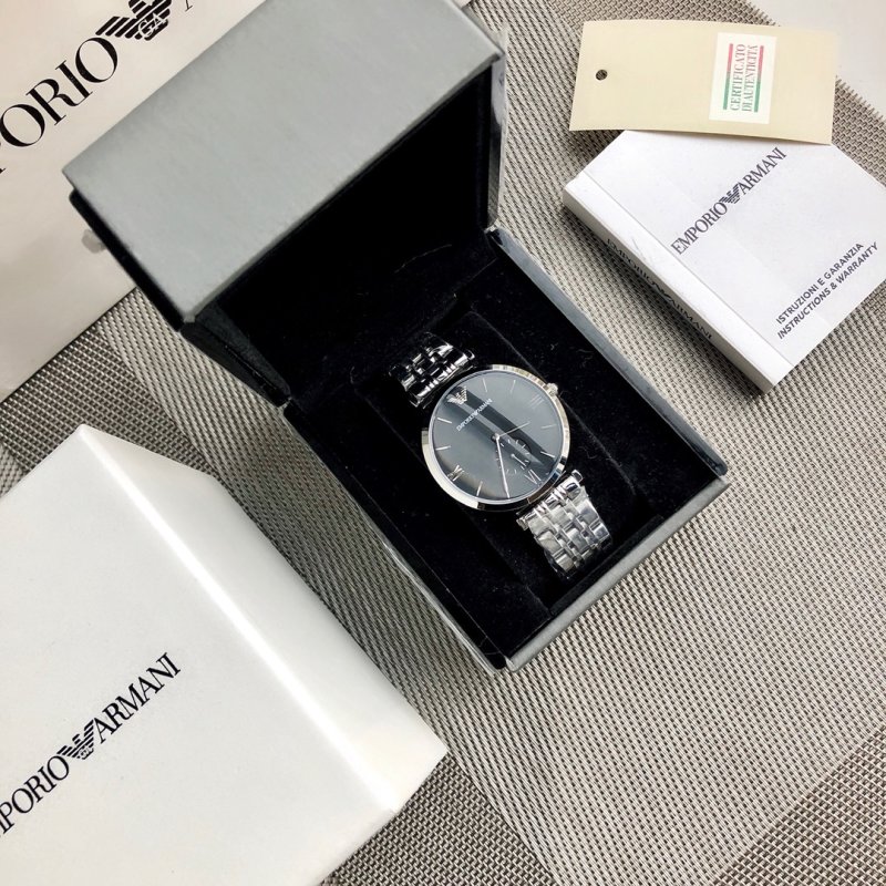 Emporio Armani AR1676 Classic Steel Watch 40mm view