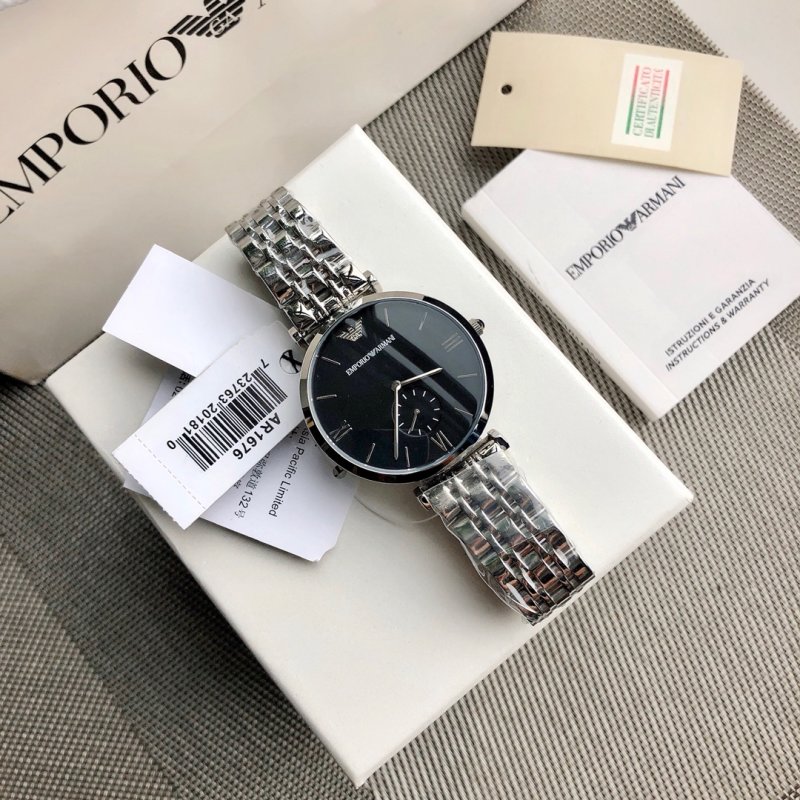 Emporio Armani AR1676 Classic Steel Watch 40mm view