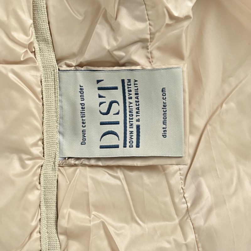 Moncler Grenoble Women's Removable Sleeve Puffer Jacket Cream view