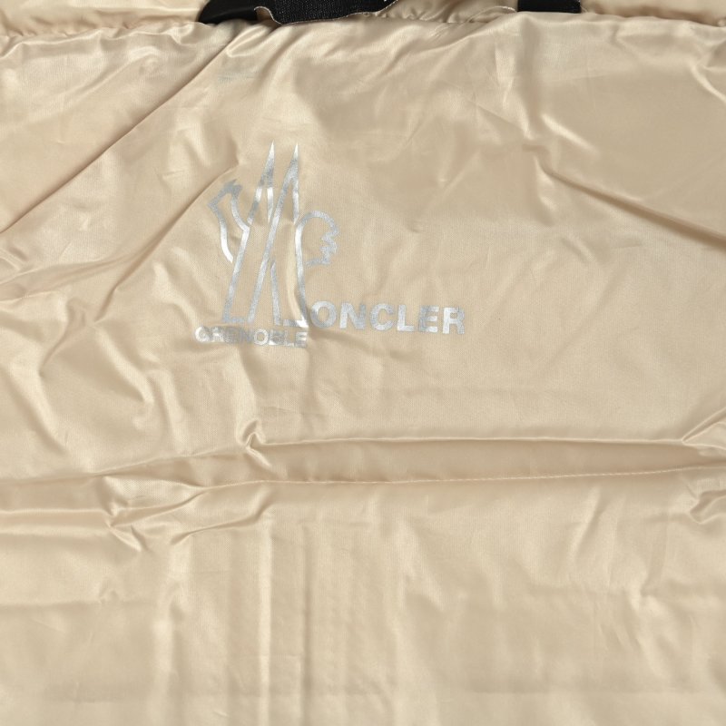 Moncler Grenoble Women's Removable Sleeve Puffer Jacket Cream view