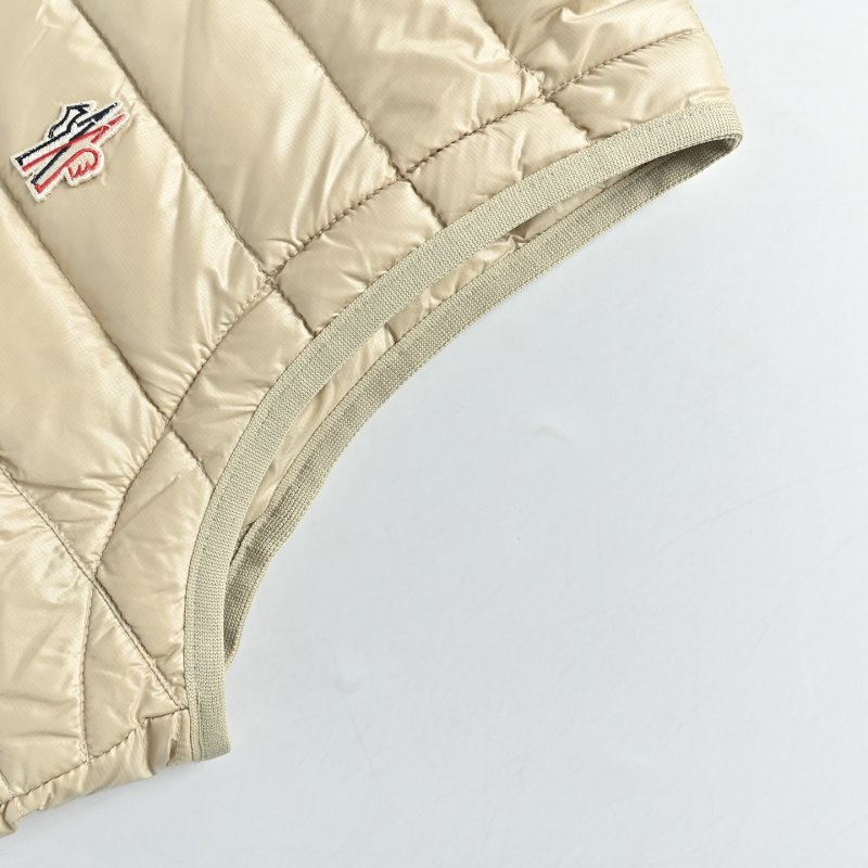 Moncler Grenoble Women's Removable Sleeve Puffer Jacket Cream view