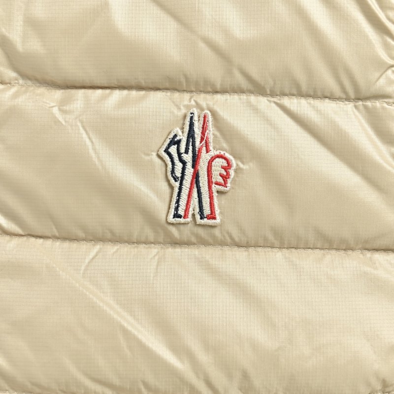 Moncler Grenoble Women's Removable Sleeve Puffer Jacket Cream view