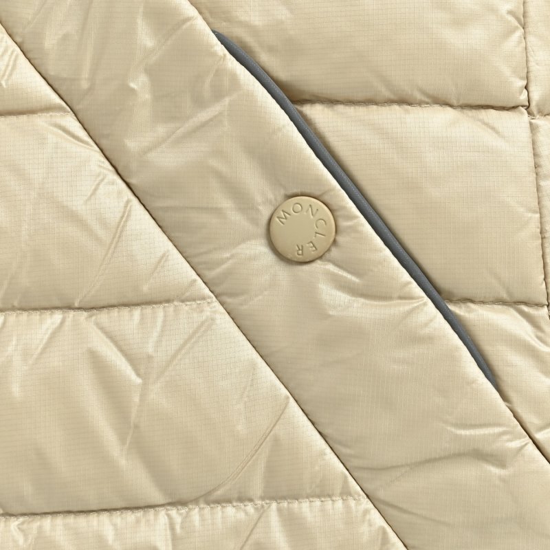 Moncler Grenoble Women's Removable Sleeve Puffer Jacket Cream view