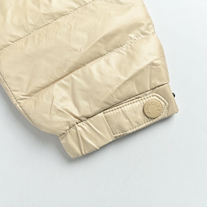 Moncler Grenoble Women's Removable Sleeve Puffer Jacket Cream view