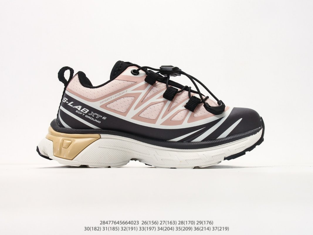 Salomon XT-6 Replica Beige Black Trail Running Shoe view