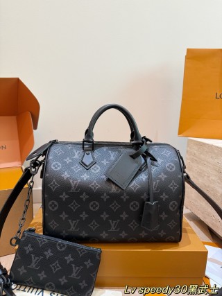 Louis Vuitton Speedy 30 Soft Monogram Noir Replica