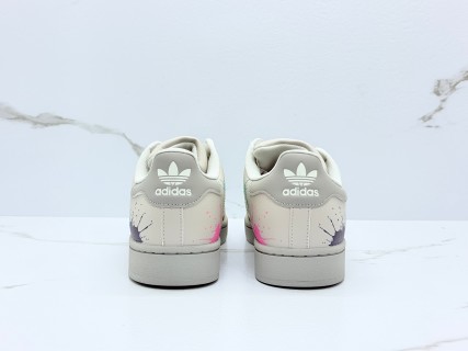 Adidas Superstar 2 Shell Toe Gray Multi-Color Rep Sneaker view 9