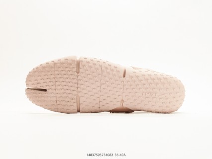 Nike SKIMS Mesh Rift Satin Red Mary Jane Ballet view 4