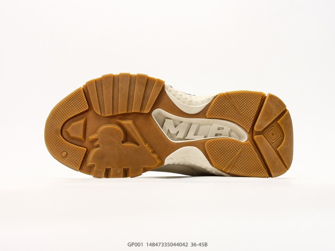 MLB Chunky Liner New York Yankees Cream Navy Chunky Sneaker view