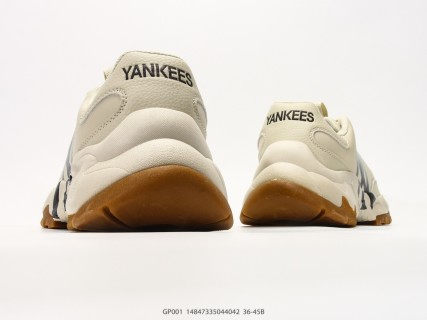 MLB Chunky Liner New York Yankees Cream Navy Chunky Sneaker view 6