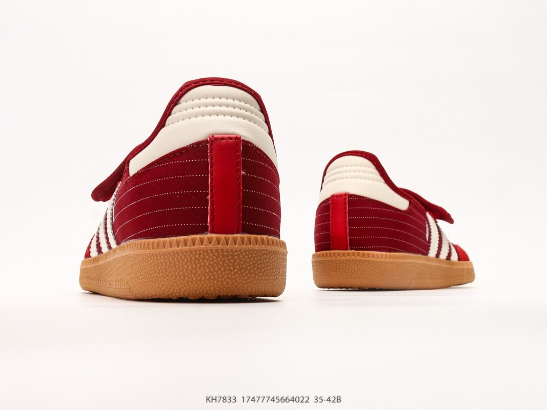 Adidas Samba Mary Jane UA Slip-On Red Cream Gum view