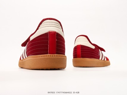 Adidas Samba Mary Jane UA Slip-On Red Cream Gum view 6