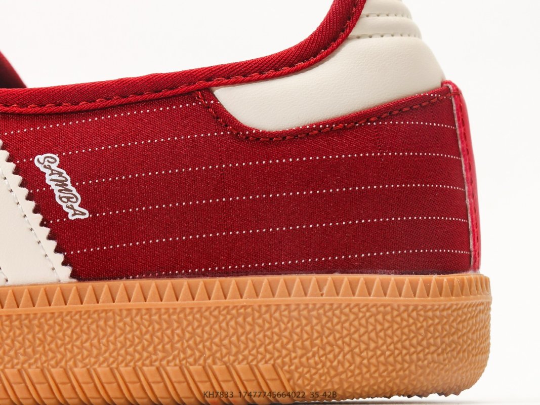 Adidas Samba Mary Jane UA Slip-On Red Cream Gum view