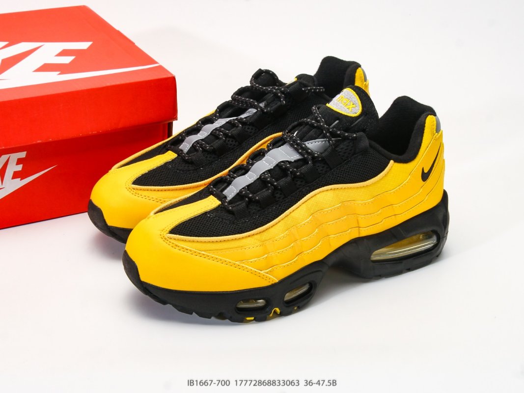 Nike Air Max 95 OG Yellow Black Replica Sneaker view