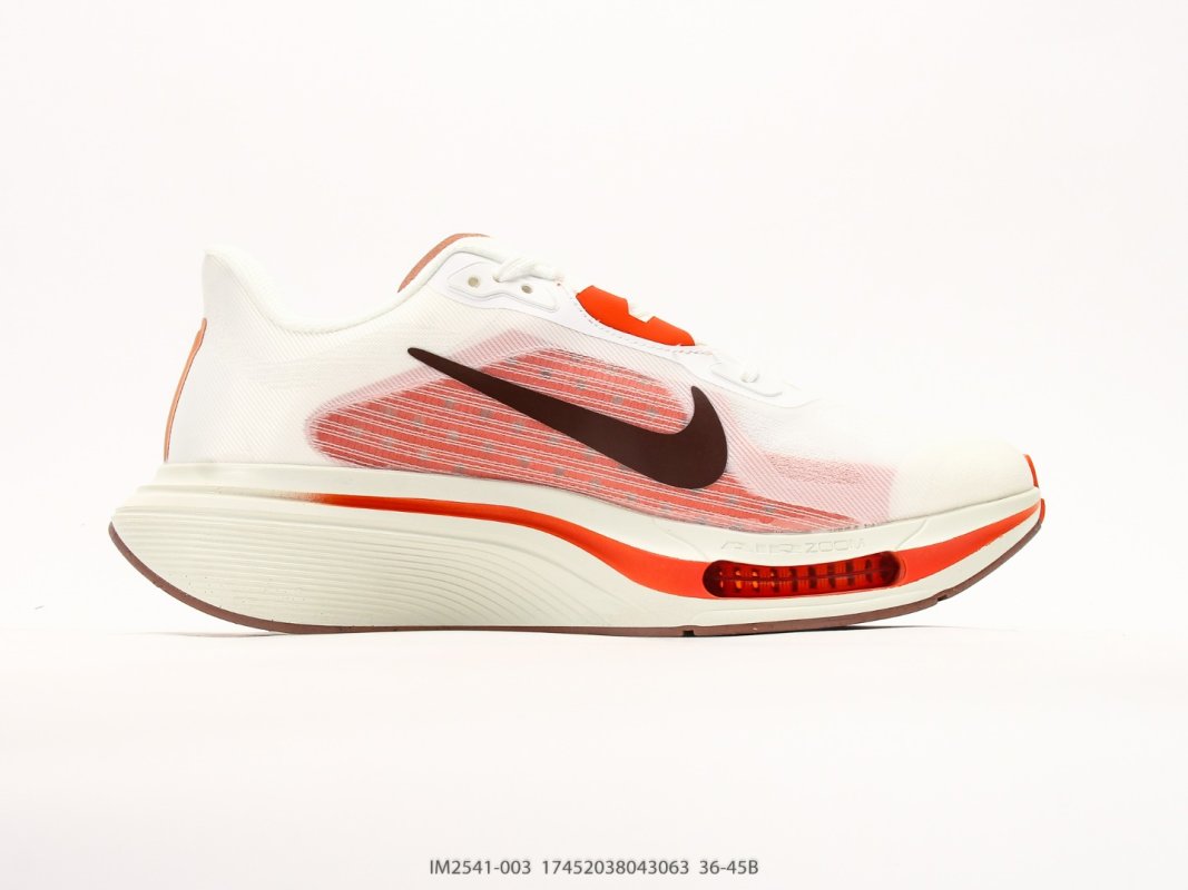 Nike Air Zoom Pegasus Plus White Red Orange Low Running Shoe view