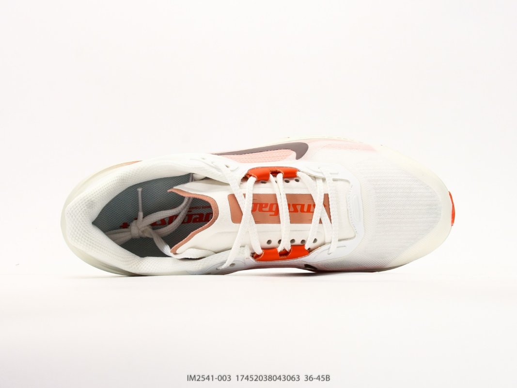 Nike Air Zoom Pegasus Plus White Red Orange Low Running Shoe view