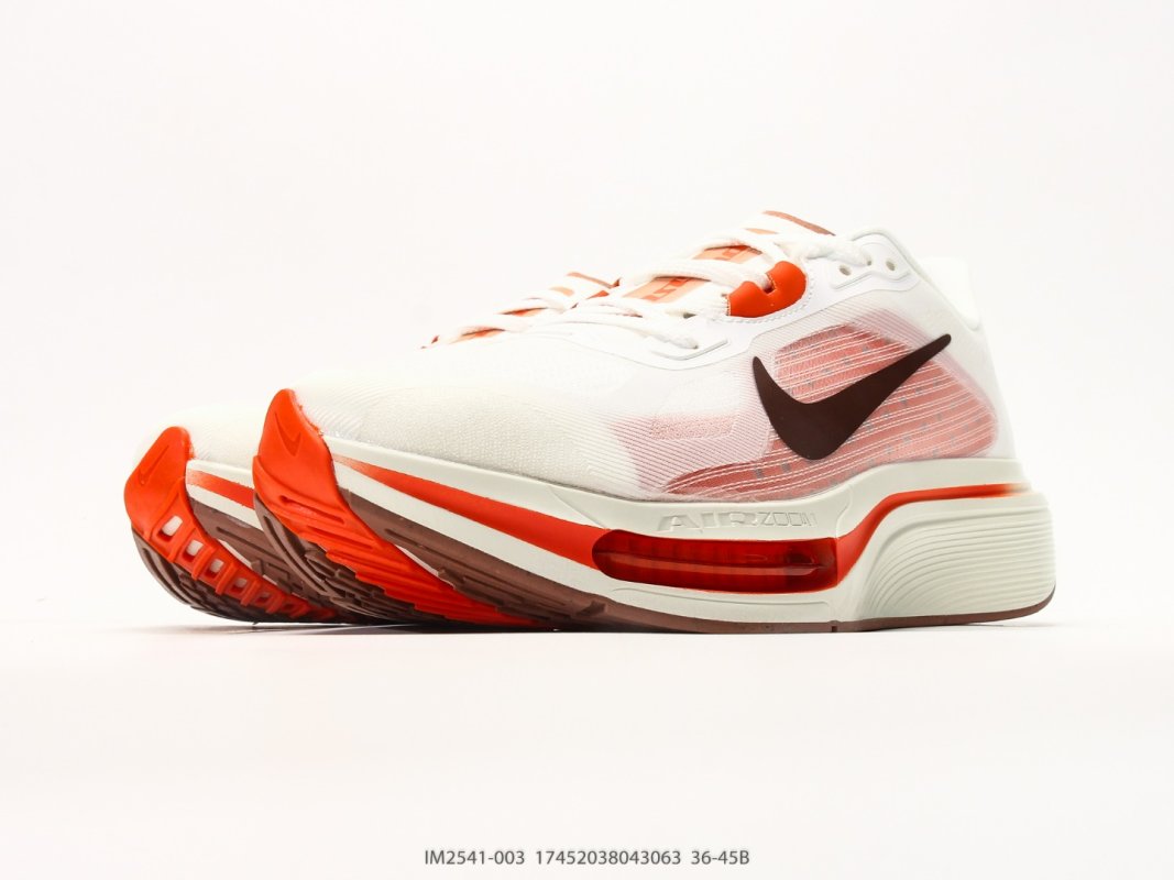 Nike Air Zoom Pegasus Plus White Red Orange Low Running Shoe view