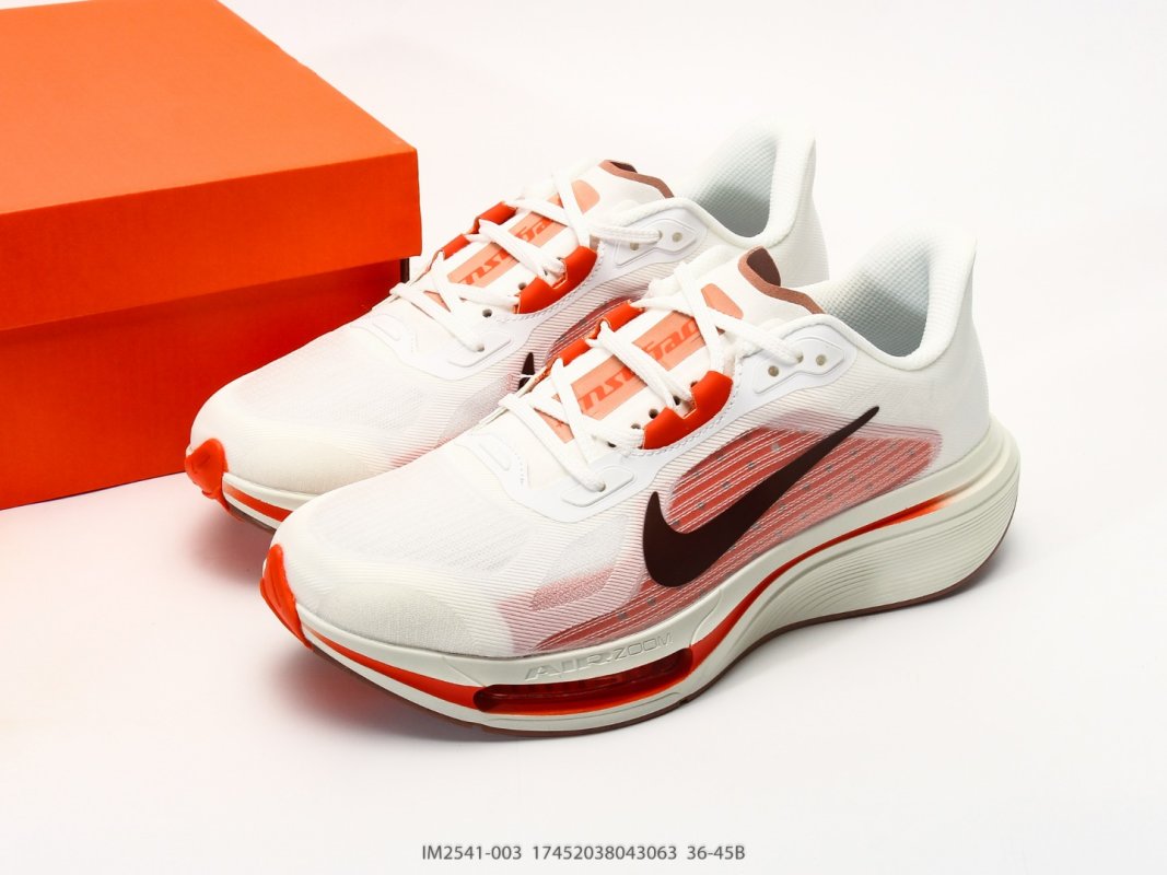 Nike Air Zoom Pegasus Plus White Red Orange Low Running Shoe view