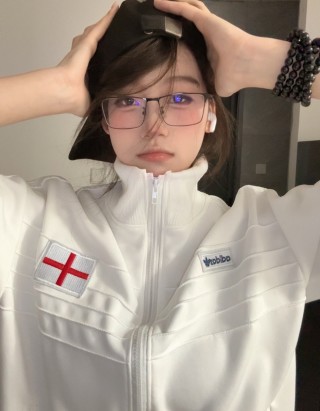 Jordan White Red Logo Jacket Replica - Premium UA Streetwear view 3