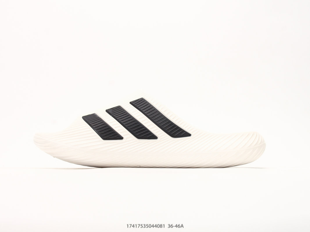 Adidas Purechill Pure Slide Sandal White Black view