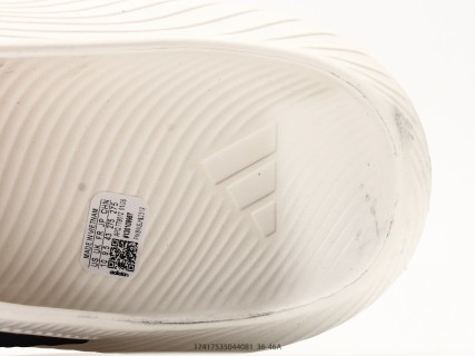 Adidas Purechill Pure Slide Sandal White Black view 6