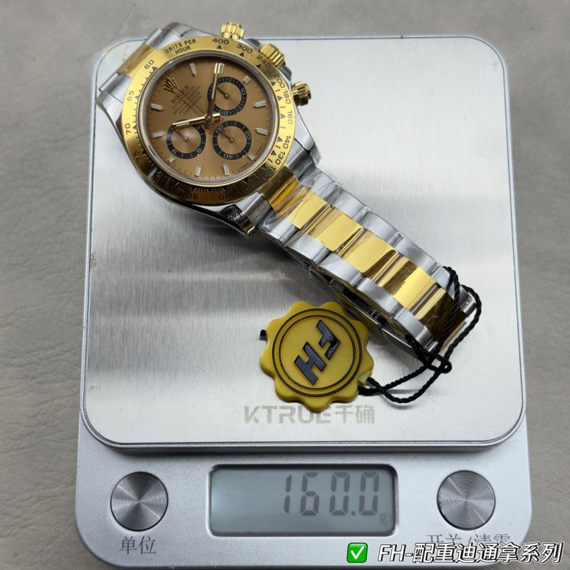Rolex Daytona Two-Tone Gold Steel Chronograph Watch view