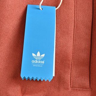 Adidas Originals specialist-Style Suede Track Jacket Rust Red view 11