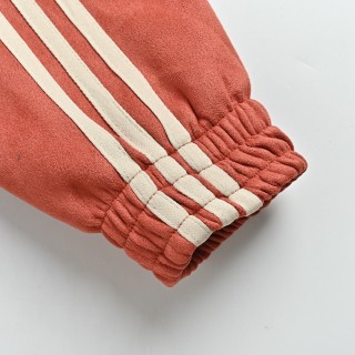 Adidas Originals specialist-Style Suede Track Jacket Rust Red view 9