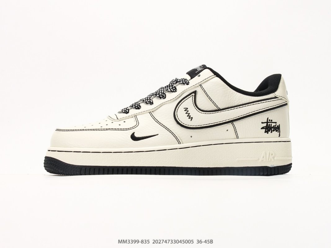 Nike Air Force 1 Low Collaboration Cream Black