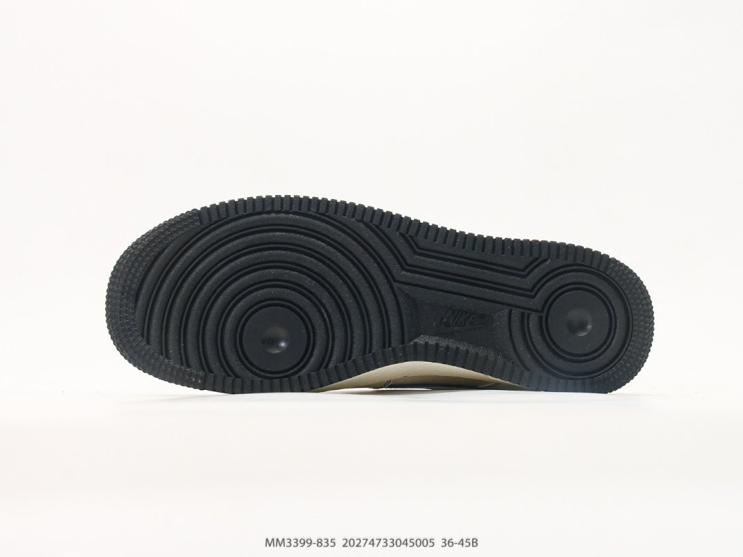 Nike Air Force 1 Low Collaboration Cream Black view