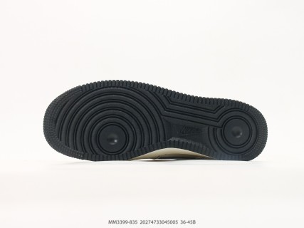 Nike Air Force 1 Low Collaboration Cream Black view 4