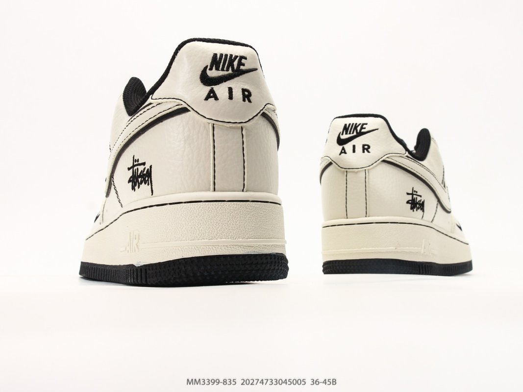 Nike Air Force 1 Low Collaboration Cream Black view