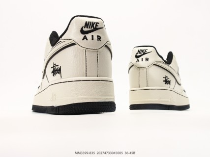 Nike Air Force 1 Low Collaboration Cream Black view 6
