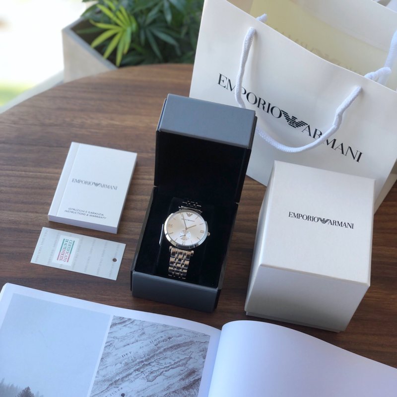 Armani AR1819 Steel Bracelet Men's Watch 40mm