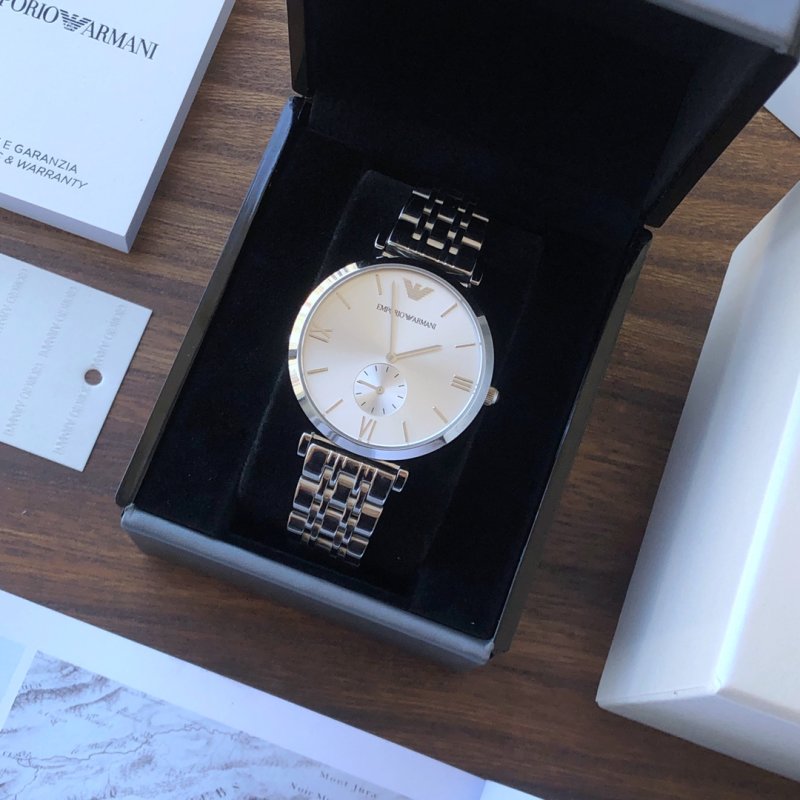 Armani AR1819 Steel Bracelet Men's Watch 40mm view