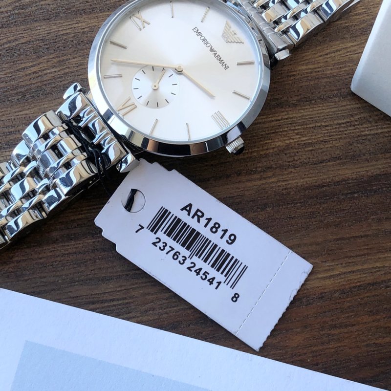 Armani AR1819 Steel Bracelet Men's Watch 40mm view