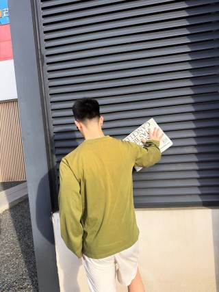 Acne Studios Stockholm 1996 Graphic Crew Sweatshirt Olive view 7