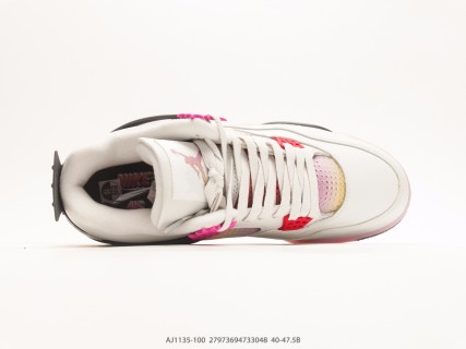 Jordan Air Jordan 4 Retro Wild Things White Pink Gradient Women's Sneaker view 3