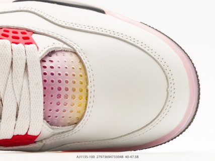 Jordan Air Jordan 4 Retro Wild Things White Pink Gradient Women's Sneaker view 8