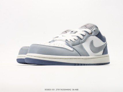 Jordan Air Jordan 1 Low Grey Navy White view 5