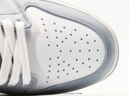 Jordan Air Jordan 1 Low Grey Navy White view 8